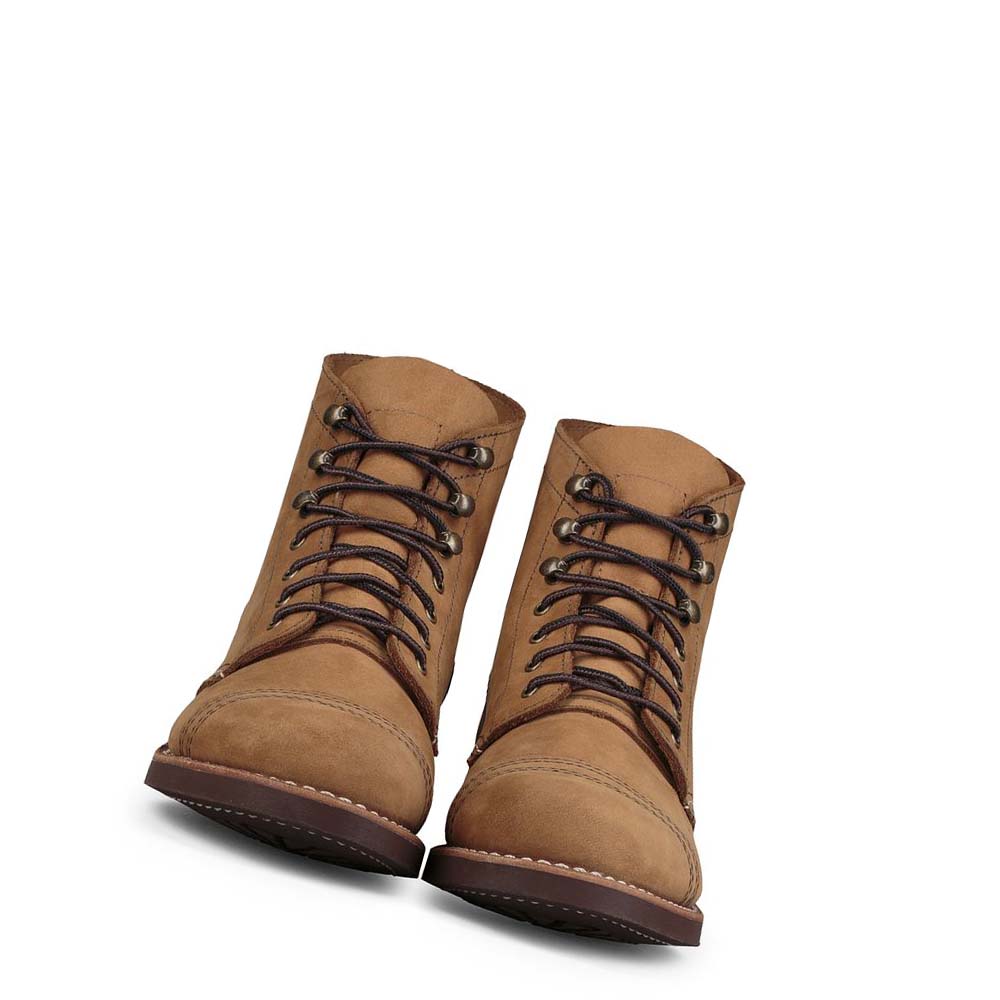 Red Wing IRON RANGER Heritage Short in Chinook Leather Women's Boots Brown | ZA 139RVD